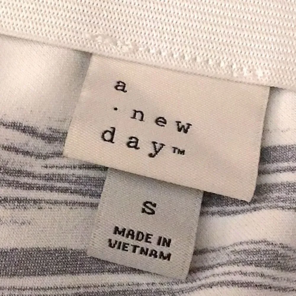 A New Day Blue Marbled Ruched Pencil Skirt